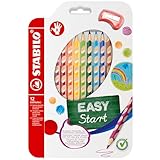 STABILO - Ergonomischer Buntstift für Rechtshänder - EASYcolors - 12er Pack...