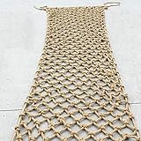 Dekoratives Seilnetz für Drinnen oder Draußen, Sicherheit Schutzhanfseil Net -...