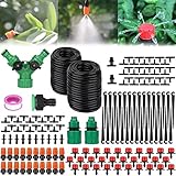 Amzeeniu 149 PCS Bewässerung Kit,30m Garten Micro Drip Bewässerung Automatik...