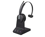 Yealink WH64 Mono UC Headset inkl. Basisstation - Universelle Kompatibilität,...