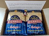 1kg Eiergraupen mit 4 Eiern Nudel aus Ungarn Tarhonya Doppelpack 2 x 500g