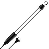 REV Handlampe - Werkstattlampe mit Aufhängehaken, 5m Kabel - ideal für...