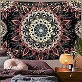 Yugarlibi Mandala Wandbehang Wandteppich Indisch Böhmisch Hippie Wandtuch Wand...