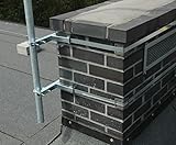 Schornsteinhalter Kaminhalter Schornstein Masthalter LTE 5m