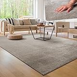 Paco Home Moderner Kuscheliger Wohnzimmer Teppich Kurzflor waschbar flauschig...