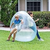 Water 47 Zoll Bubble Ball für Erwachsene Kinder, Wasserblasenball Wasserball...