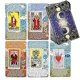 TAROTIKA Tarotkarten Legen Lernen, Tarot-Karten für Anfänger, Kein Handbuch...