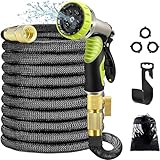 Flexibler Gartenschlauch 30M 100FT Wassersprühpistole, Flexischlauch aus...