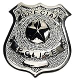 Unbekannt US Polizeiabzeichen, Special Police, Silber, Anstecknadel