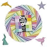 Craft Sensations Buntes Origami Papier Bastelset 15 X 15 cm - 180 Origami...