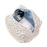Aucuu Kosmetiktasche, Kulturtasche Damen, Coquette Make-up-Tasche, Klein...