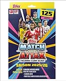 Match Attax Bundesliga 2025/2026 – Mega Pack - 125 Karten Davon 5 Limitierte...