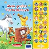 27-Button-Soundbuch - Mein großes Tierliederbuch - 27 bekannte Kinderlieder zum...