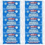 Wundmed wiederverwendbare Kalt-/Warmkompressen, 10 Stück, 8,5 x 13 cm,...