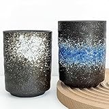 NIUKOMY Japanisch Teetasse 2er Set, Chinesische Keramik Teetassen, Porzellan...