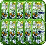 Bom Petisco Sardinen in Olivenöl 10x120 g - Premium-Qualität aus Portugal -...