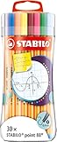 Fineliner - STABILO point 88 sleeve pack - mit 30 verschiedenen Farben