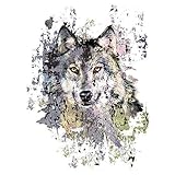 Ideen mit Herz Color Bügeltransfers, 23,5 x 34 cm, filigran ohne Hintergund |...
