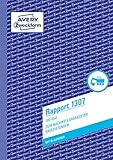 AVERY Zweckform 1307 Rapport (A5, mit 2 Blatt Blaupapier, von Rechtsexperten...