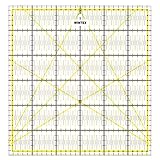 WINTEX Patchwork Lineal - Schneidelineal 30x30cm, Schneiderlineal Nähen...