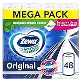 Zewa Wisch&Weg Original Mega Pack, 6 Packungen , 48 Stück (6er Pack)