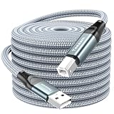 Teeaam USB Druckerkabel 2M,USB B Drucker Kabel Hochgeschwindigkeits-Scanner...