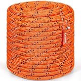 VEVOR doppelt geflochtenes Polyesterseil, 3/4 Zoll x 220 Fuß, 24 Stränge,...