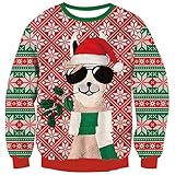 Goodstoworld Ugly Christmas Sweater Herren Weihnachts Hoodie Damen...