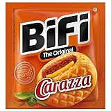 BiFi | The Original Carazza 40g | Weizengebäck mit Füllung aus Salami, Käse...