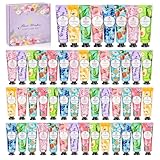 Handcreme Set Handcreme Mini Kleine Geschenk für Frauen, 50 Stück Handlotion...