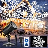 Weihnachts Projektorlicht mit Fernbedienung und 5-m-Kabel,...