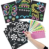 Baker Ross ET113 Ross Bastelset - Bilder mit Klebepunkten - Aufkleber für...