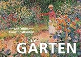 Postkarten-Set Gärten: 18 Kunstpostkarten aus hochwertigem Karton. ca. 0,28€...