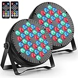 Partylicht, Led Strahler RGB DJ Licht Party Beleuchtungen LED Par Bühnenlicht...