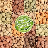 1000 ml (700g) Premium TOP Futtertabletten Opti-Mix 17, Tablettenfutter Mix für...