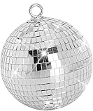 Spiegel-Discokugel, 15 cm, ideal für Partys oder DJ-Lichteffekt, Weihnachten