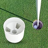 KIMISS Golf-Loch-Cup, Hinterhof-Übungsstock, Golf-Cup-Loch, Putting Yard,...
