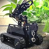 Adeept RaspTank WiFi Wireless Smart Robot Car Kit für Raspberry Pi 4/3 Modell...