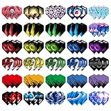 CyeeLife Dart Flights,30 Sets 90 Stück PET Standard Dart zubehör Perfekte für...