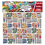 h2i Knaller Knatter Premium Mix | 724 Teile | 8fach sortiert & handverlesen|...