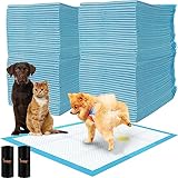 Purlov Trainingsunterlagen für Hunde 60 x 90 cm 100 Stück + 2 Beutel...