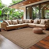 SIMPEX Outdoor Teppich Wetterfest Terrasse Balkon Garten Küchenteppich...