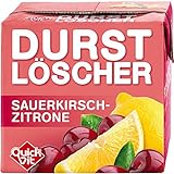 Quickvit Durstlöscher Sauerkirsch - Zitrone, 24 x 500 ml