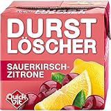 Quickvit Durstlöscher Sauerkirsch - Zitrone, 24 x 500 ml