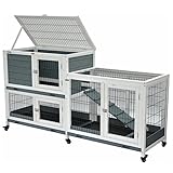 nanook Kleintierstall Nagerstall Indoor Kaninchenstall Hasenstall...