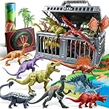 JOYIN Dinosaurier Spielzeug ab 3-6 Jahre, Kinder Spielzeug Spielmatte Set, 19...