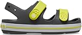 Crocs Unisex Kinder Crocband Cruiser Sandal K Sandalen, Slate Grey/Acidity,...