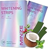 Schonende Zahnaufhellung Whitening Strips - (14 Anwendungen) Bleaching Zähne...