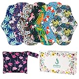 PHOGARY Wiederverwendbare Hygienetücher Pads (7 in 1, 25,4 cm),...