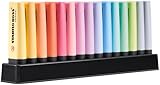 STABILO - Textmarker - BOSS ORIGINAL Pastel - 15er Tischset - mit 14...
